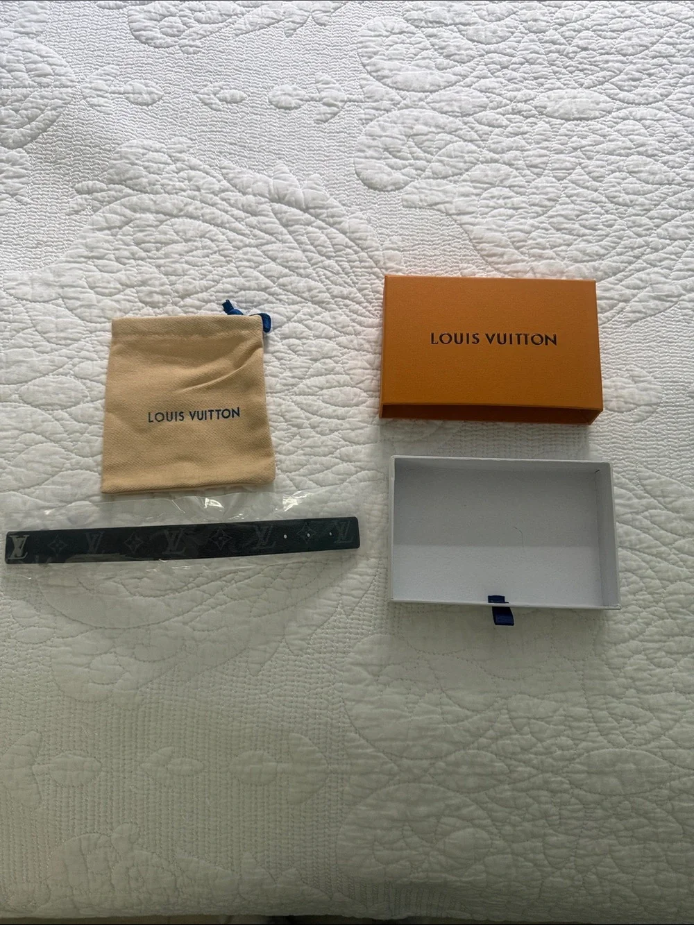 Louis Vuitton Orange and Black Presentation Box